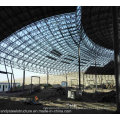 Structure en acier léger Couverture de cadre spatial avec grande portée pour parc aquatique